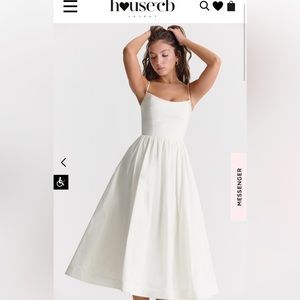 House of CB - Lolita Corset Sundress - White Dress - Wedding/Shower Dress